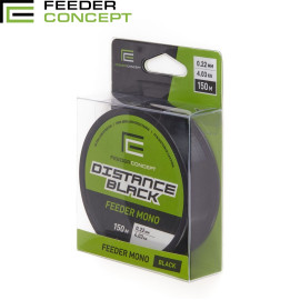 Леска монофильная Feeder Concept Distance Black размотка 150м чёрная